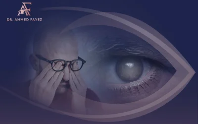 ما هي أنواع المياه البيضاء في العين