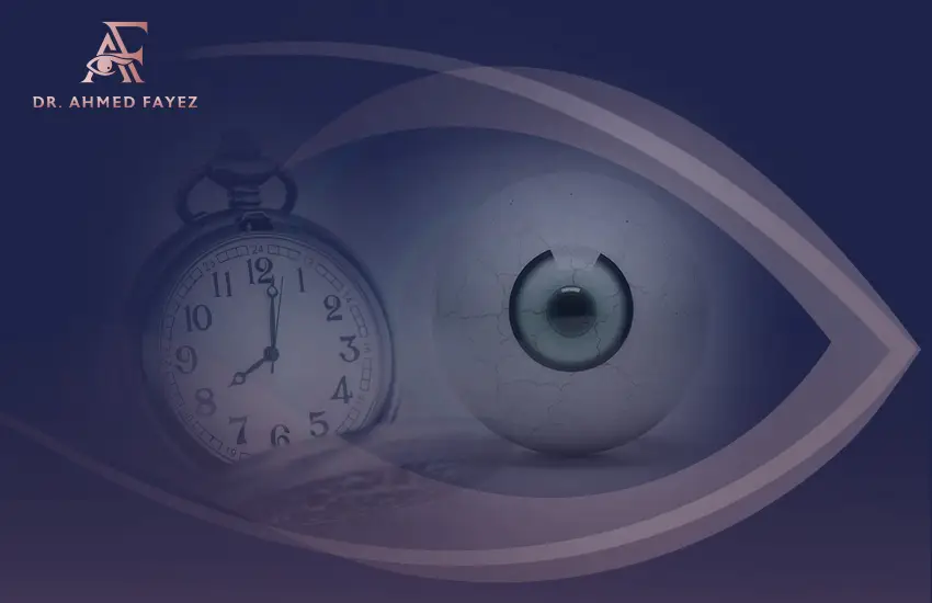 مدة علاج جفاف العين